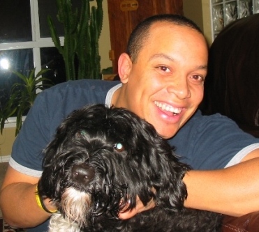 Will and Boston at home